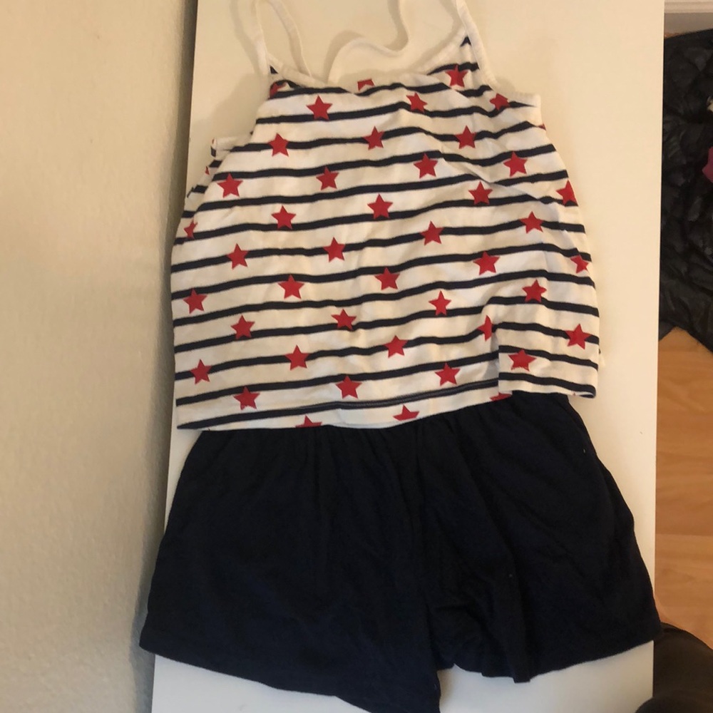 GAPkids Fourth of July romper -  Size 8